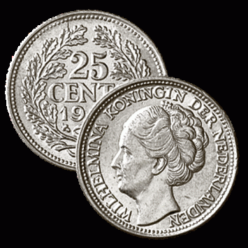 25 Cent 1943 pe